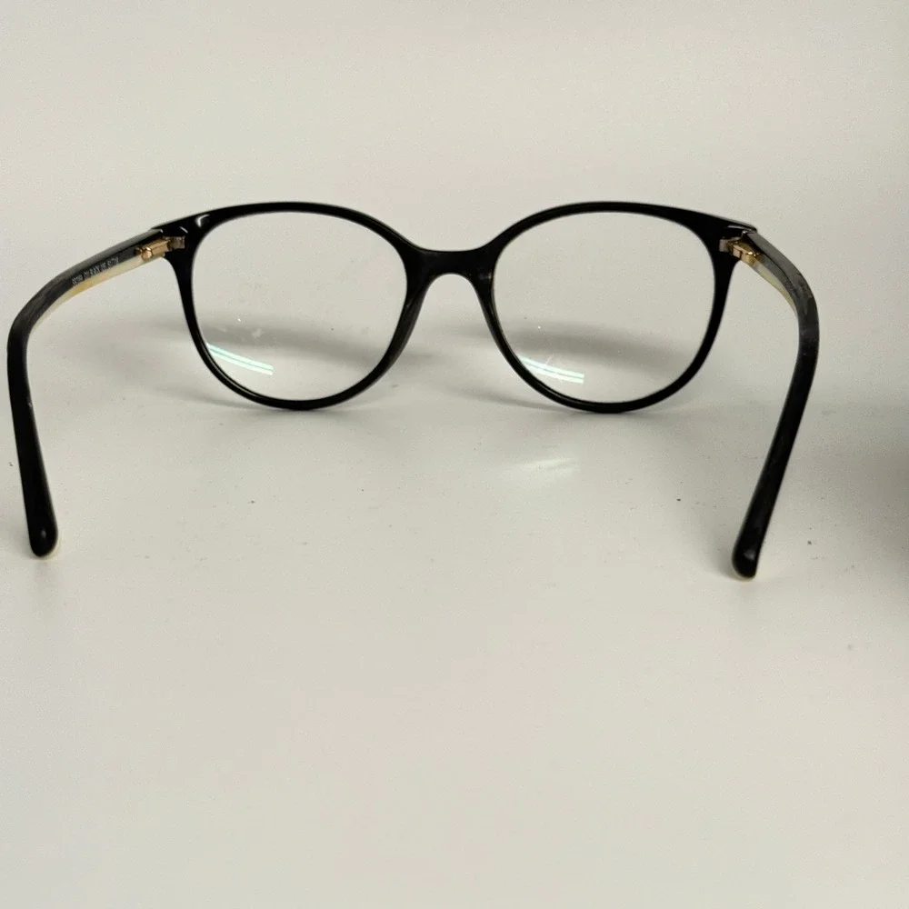 Sonia Rykiel Paris SR7359 Black Cream Eyeglasses Frames 51-18-135 Made in France